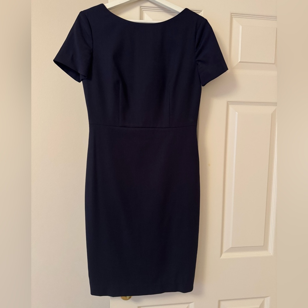Theory Midnight Blue Midi Dress